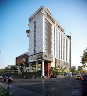 Façade de l’hébergement