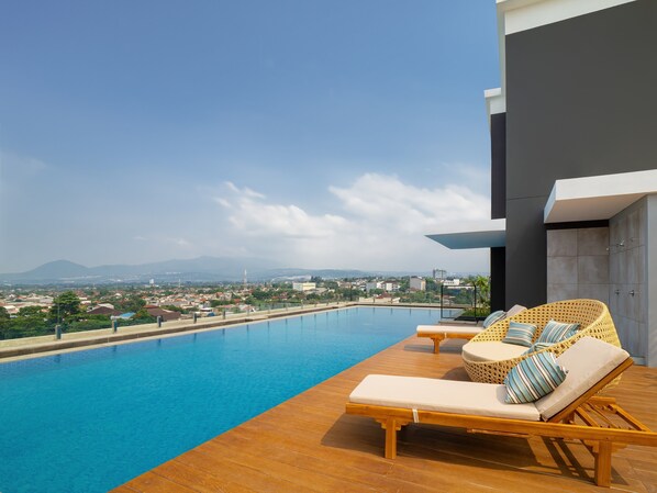 Piscina na cobertura