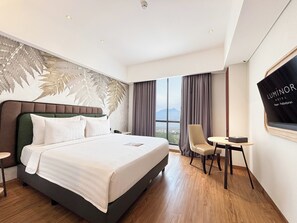 Chambre Double Deluxe, vue montagne | 1 chambre, chambres insonorisées, Wi-Fi gratuit