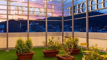 Rooftop terrace