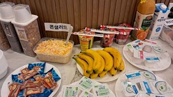 Selvbetjent frokost er inkludert hver dag