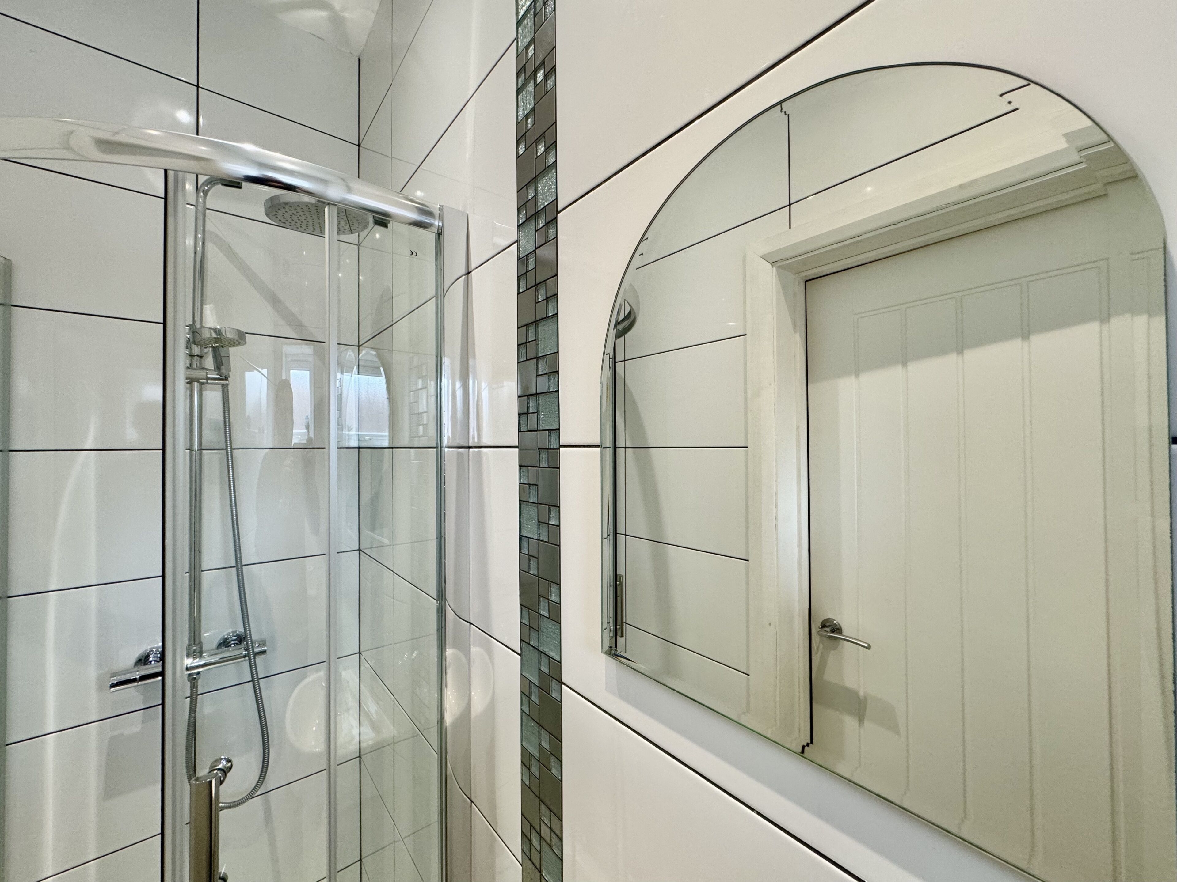 Shower, hair dryer