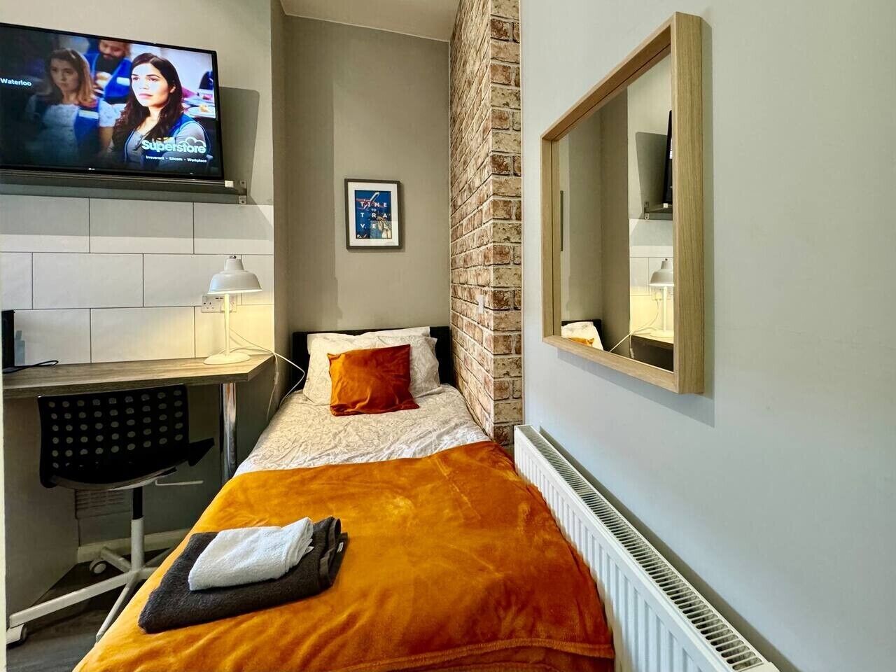 1 bedroom, desk, iron/ironing board, free WiFi