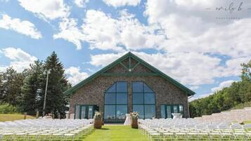 Área para banquetes al aire libre
