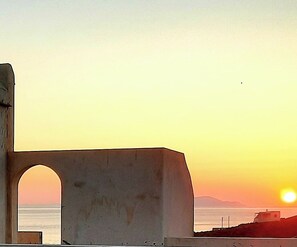 Blick von der Unterkunft