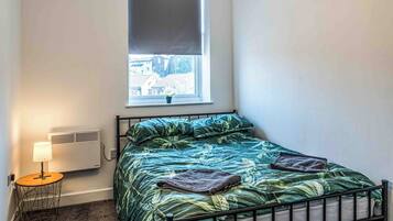 1 Schlafzimmer, Bügeleisen/Bügelbrett, kostenloses WLAN, Bettwäsche