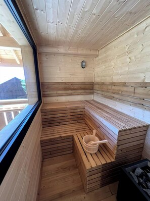 Sauna - Superbe Chalet Cabane Chabanon (Selonnet)