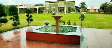 Fachada da propriedade