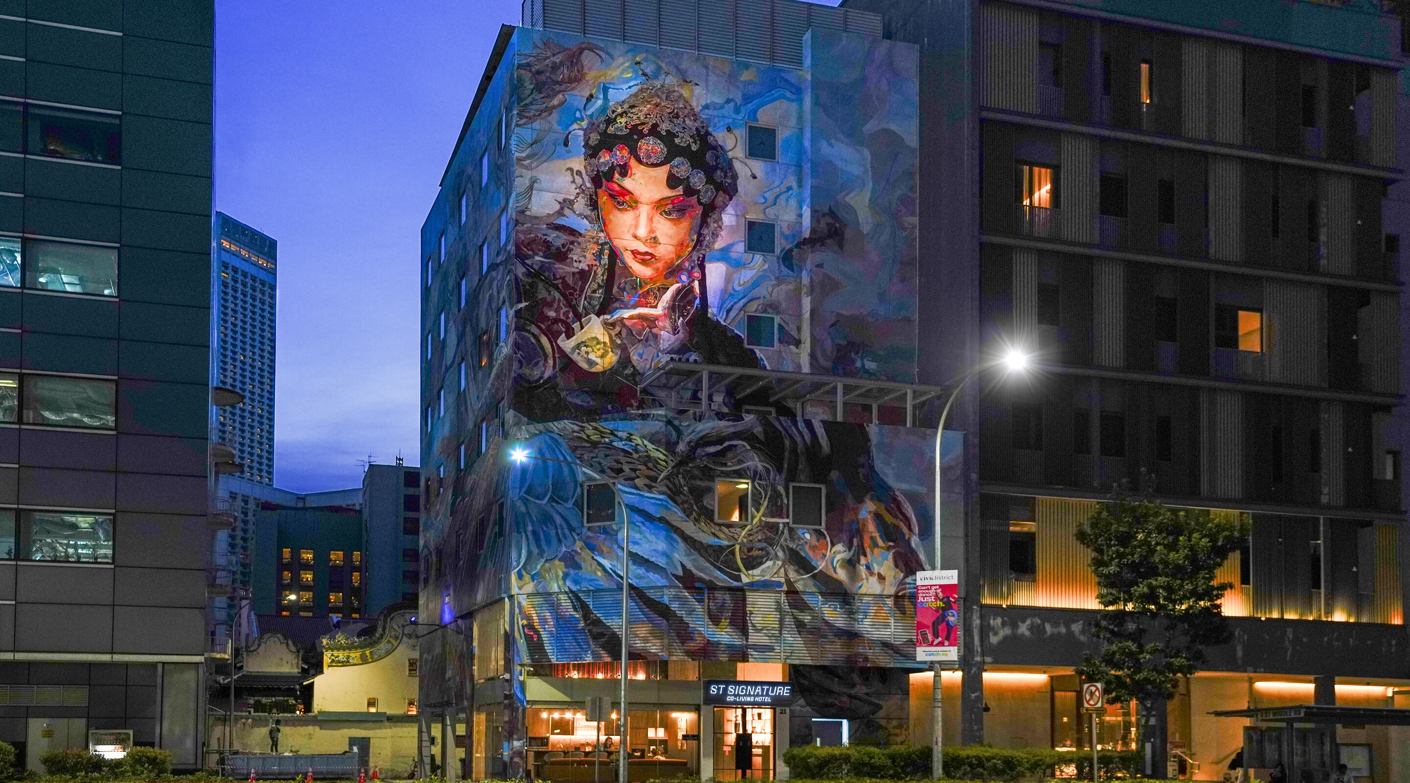 Fachada de la propiedad