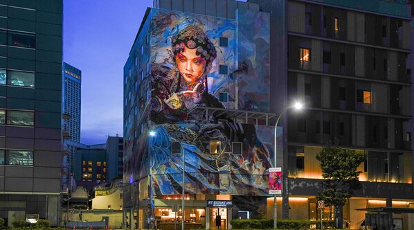 Fachada da propriedade