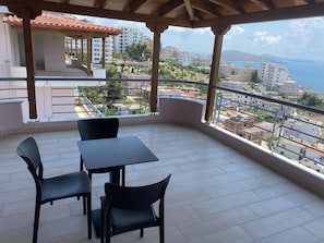 Apartamento, 1 quarto, para fumantes, sacada | Sacada