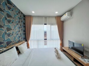 Comfort Apartment, Non Smoking, Kitchen | 1 bedroom, individually decorated, individually furnished, desk - Phattharasaya Home (Udon Thani)