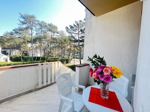 Apartment, 2 Bedrooms, Patio, Garden View | Balcony