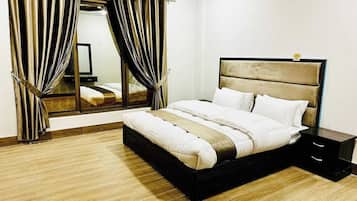 Deluxe dubbelrum | Ljudisolering, strykjärn/strykbräda, gratis wi-fi och sängkläder