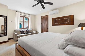 1 bedroom, travel crib, WiFi, bed sheets