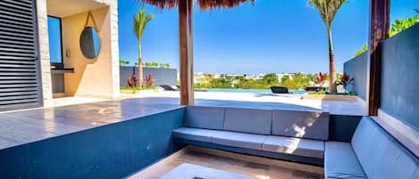 Apartment, 1 Bedroom, Balcony | Property grounds