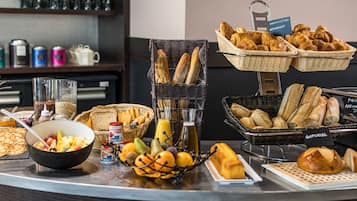 Daily buffet breakfast (EUR 13 per person)