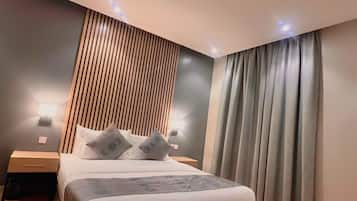 Deluxe vierpersoonskamer | Badkamer