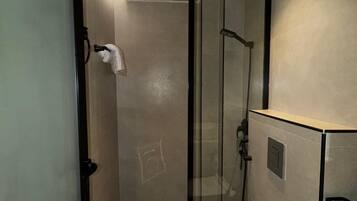Single Room | Baño | Ducha y toallas
