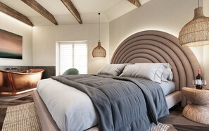 Executive-Doppelzimmer, 1 King-Bett, Nichtraucher, Hafenblick | Kostenlose Minibar, Zimmersafe, Schreibtisch