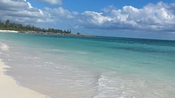 Sun loungers, beach towels