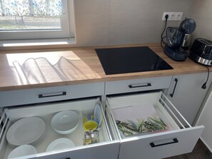 Fridge, microwave, stovetop, dishwasher - Vitorlás apartman 2
(Balatonszárszó)