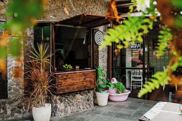 Lối vào nơi lưu trú