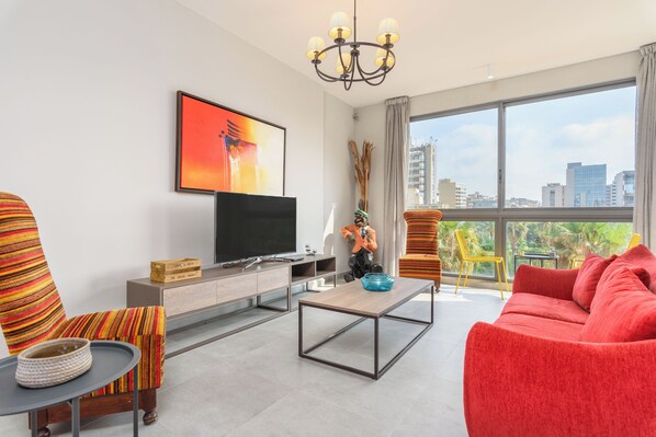 Living area - Amber 2-Bedroom Apartment in Jal El Dib (Jal El Dib)