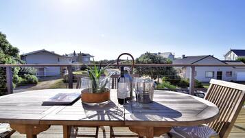 Penthouse Deluxe, vue baie | Terrasse/Patio