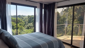 Ferienhaus, 2 Schlafzimmer, Balkon, Gartenblick