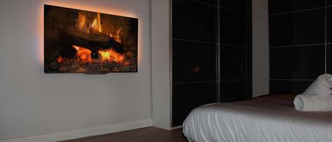 1 chambre, fer et planche Ă repasser, Wi-Fi, draps fournis