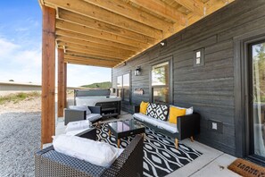 House, Multiple Bedrooms | Terrace/patio - Windswept Cove 7 Bedroom Home by RedAwning (Hollister)