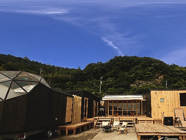 Panoramic Cottage, Sauna | 2 bedrooms, down comforters, free WiFi, bed sheets - HOLE37 (Tsukuba)