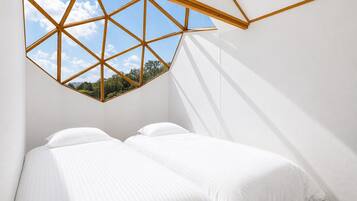 2 bedrooms, down comforters, free WiFi, bed sheets