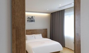 Habitació doble Deluxe | Decoració individual, mobiliari individual i wifi gratuïta