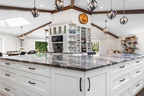Fridge, microwave, oven, stovetop - Stunning waterfront getaway!  Luxury home on acreage,  natures paradise (Hope, BC)