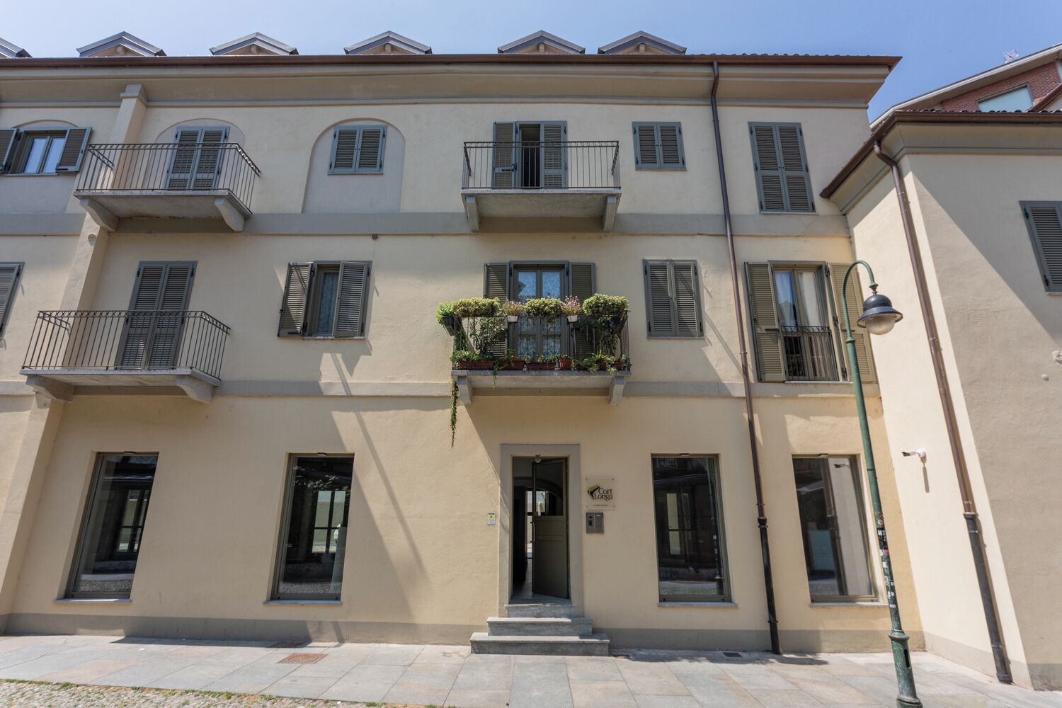 Facciata della struttura