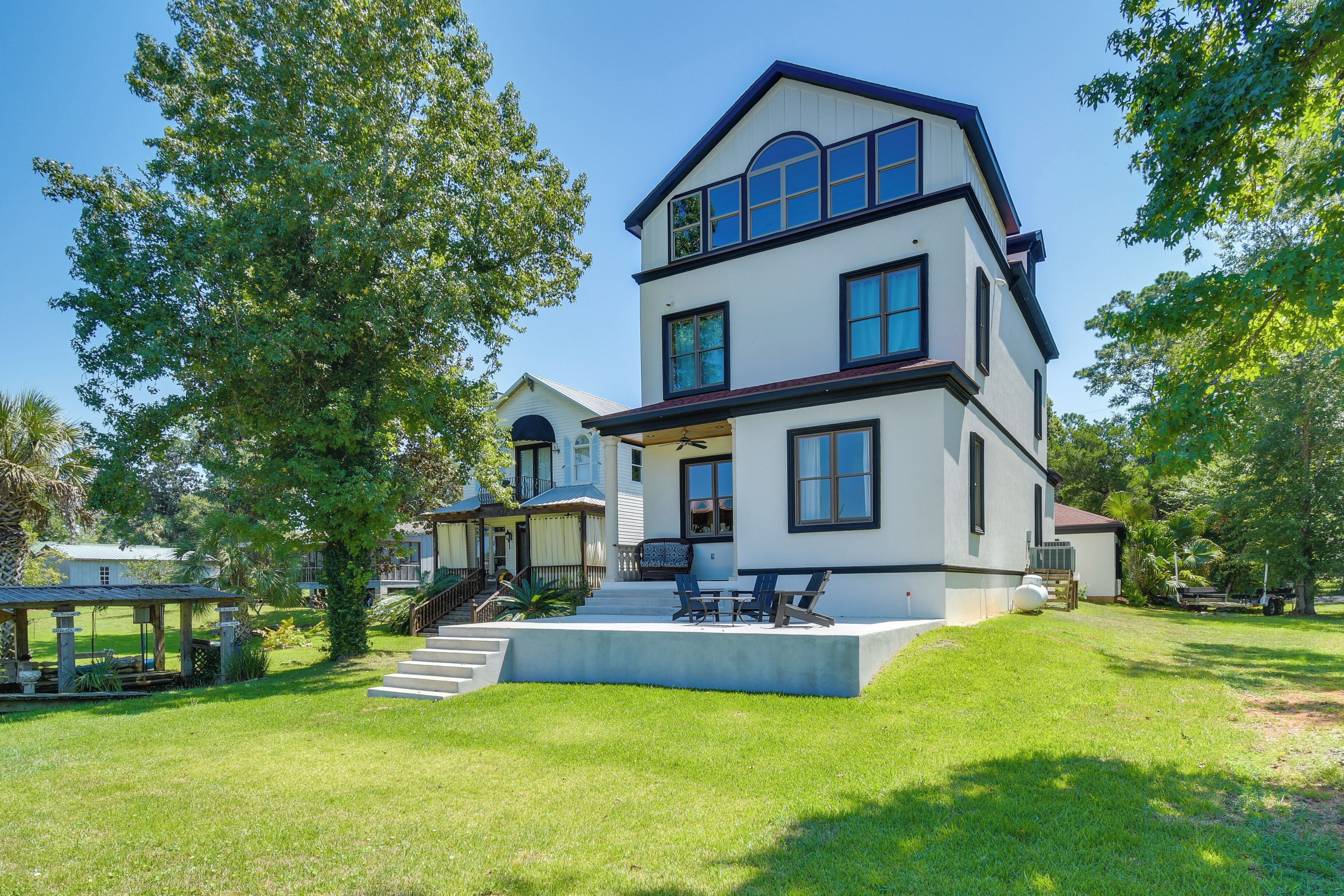 Chic Foley Home w/ Dock & River Access!