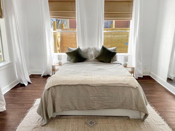 2 chambres, bureau, lit parapluie, Wi-Fi gratuit