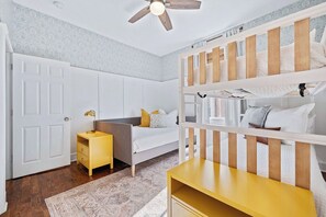 4 habitaciones y caja de seguridad en la habitación