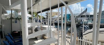 Florida Keys Waterfront with Boat Dock