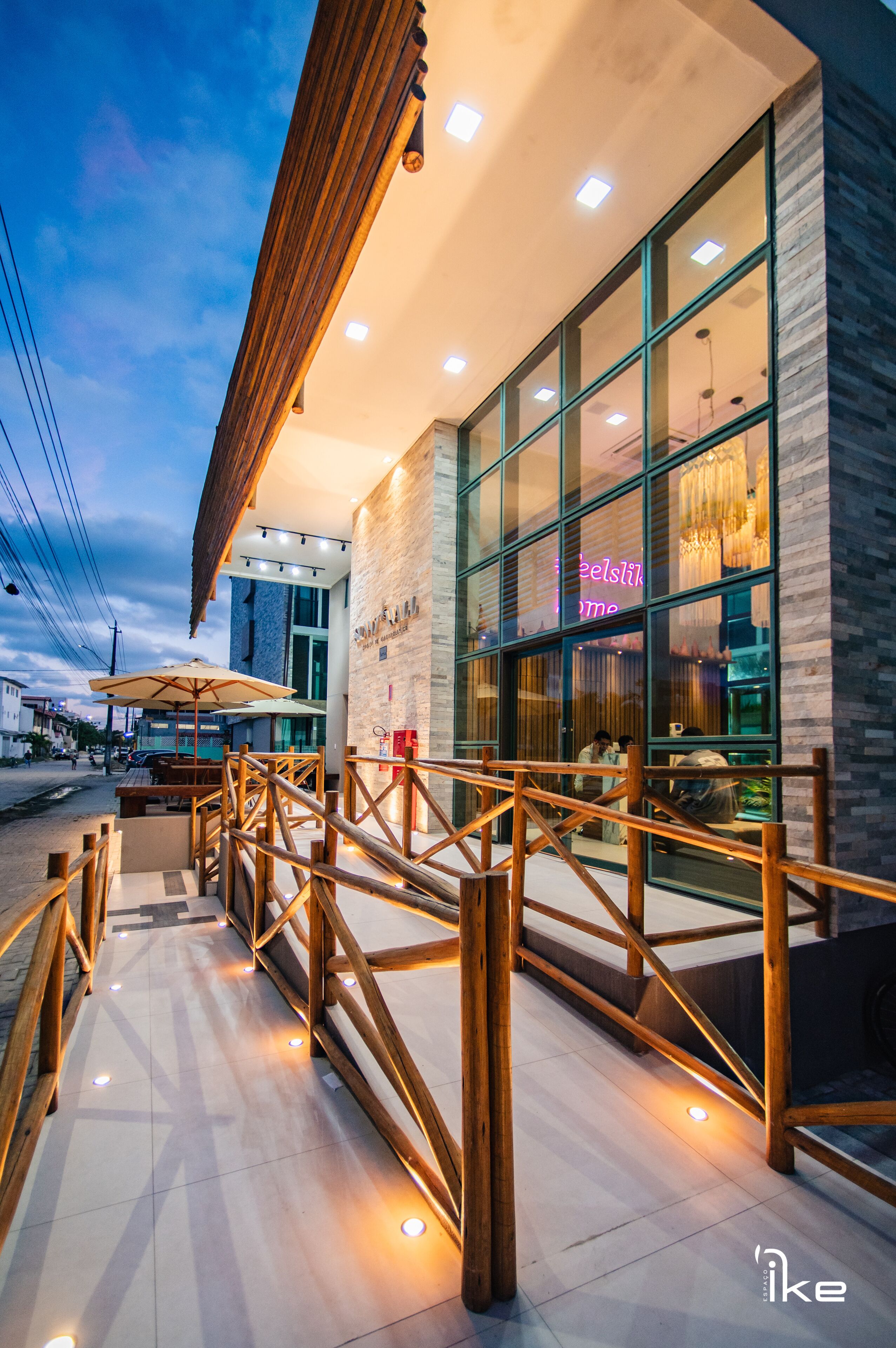 Entrada de la propiedad