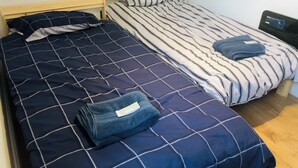 1 chambre, Wi-Fi gratuit, draps fournis