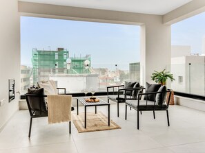 Living room - Sanders Premier - Lovely 2 bdr apt With Balcony (Limassol)