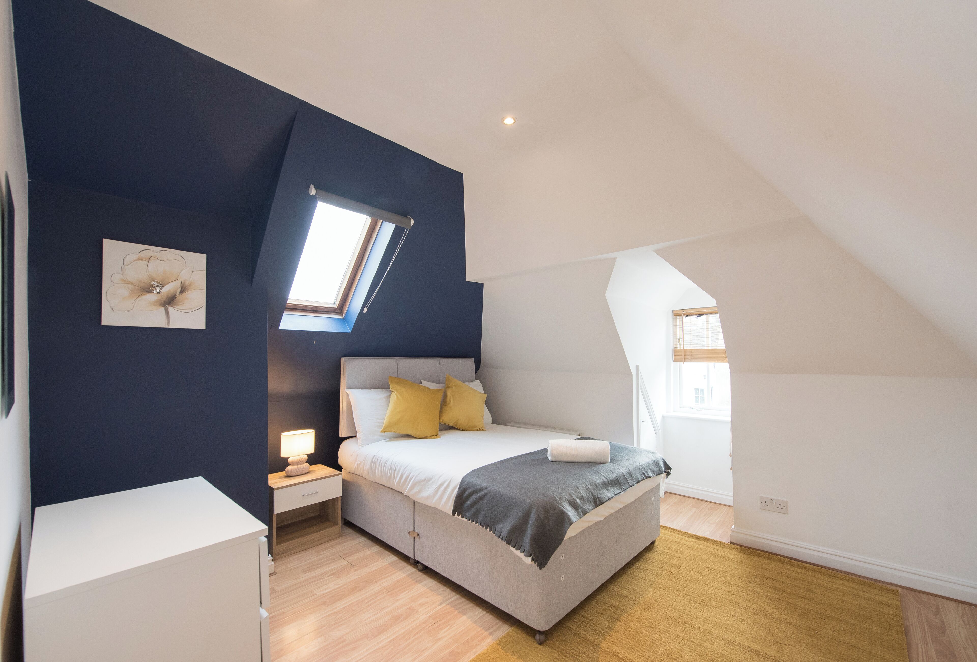 2 bedrooms, iron/ironing board, travel cot, WiFi