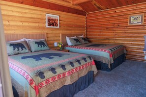 Chambre Tradition, 2 grands lits, non-fumeur, vue montagne