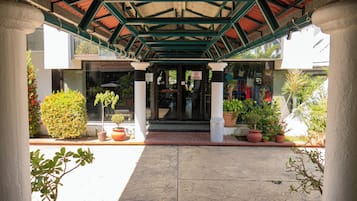 Entrada de la propiedad