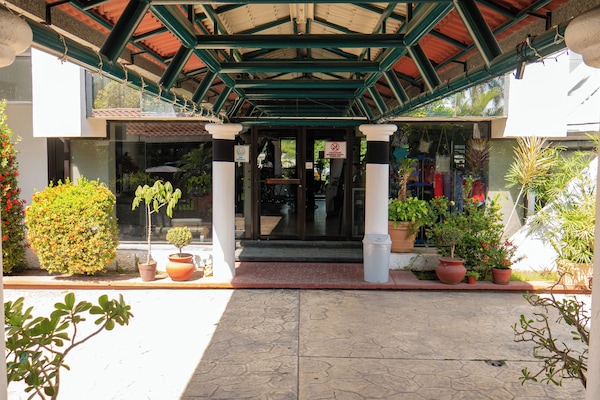 Entrada al alojamiento