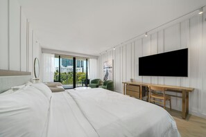 1 室のベッドルーム、旅行用ベビーベッド、WiFi (無料)、ベッドシーツ