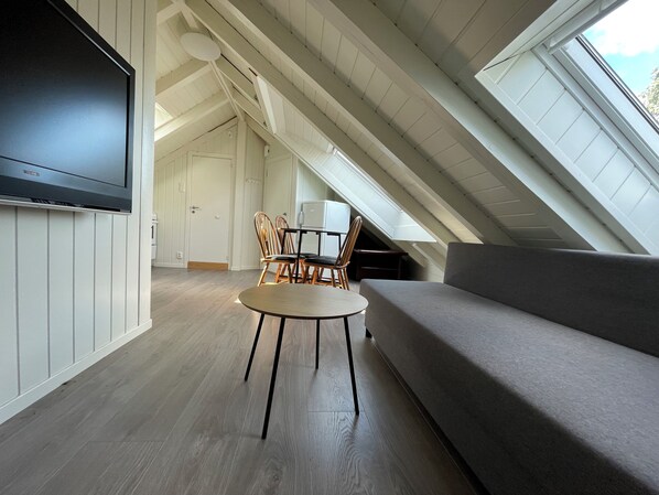 Apartment, 1 Bedroom, Smoking, City View | Living area - Stunning Hilltop Nest Unparalleled Views at BnB Ap 17 (Stavanger)